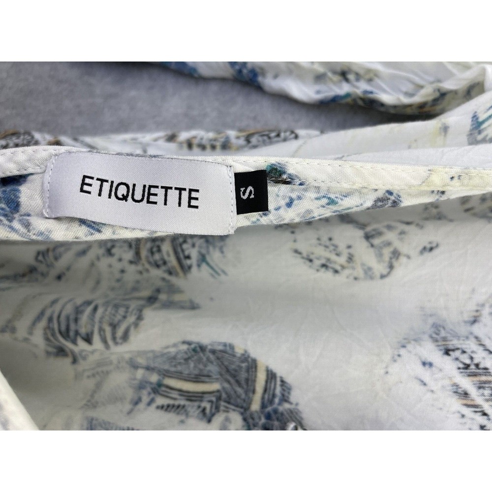 Etiquette Women's Romper Long Sleeve Shorts Size Small USA Made Backless - Picture 4 of 12